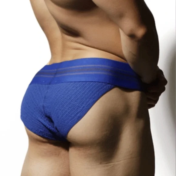 JJ Malibu All Star Vintage Briefs - Size Large, Blue - Picture 4 of 4